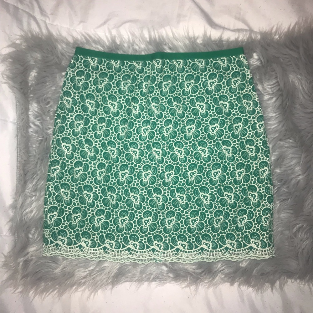 JCrew floral skirt